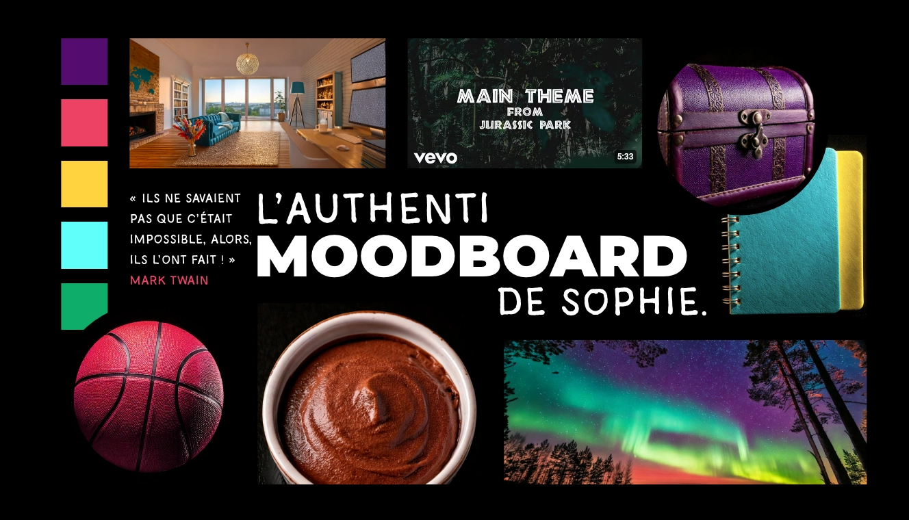 moodboard sophie authentique recruteuse